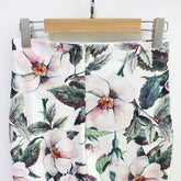 Falda midi con estampado floral